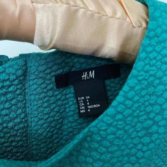 H&M - Vintage Style Green Dress - Picture 5 of 6